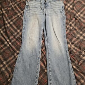American Eagle Outfitters Light Blue Flare Jeans